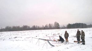 Запуск БПЛА самолетного типа