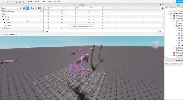 Roblox Studio How to make your (SCP-096 Skinned Mesh NPC) Animate! смотреть онлайн
