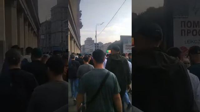 Иди Курбон дар Москва Проспект Мира Idi Kurbon bairam Moscow смотреть онлайн