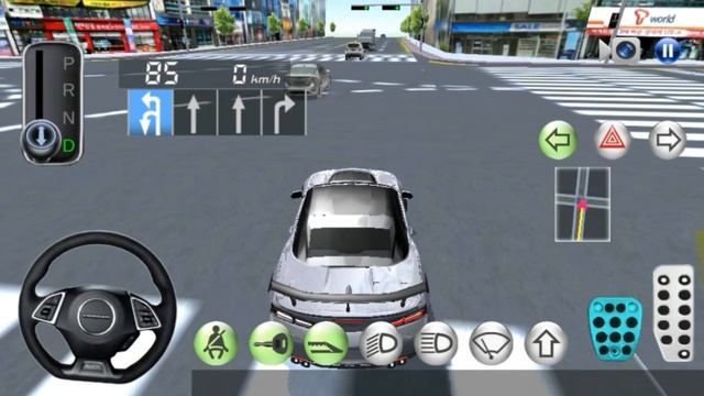 How to Pass Road Driving Test in 3D Driving Class. смотреть онлайн