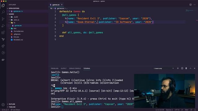 Let's Code Elixir: Basic Data Structures and Commands - Episode 001