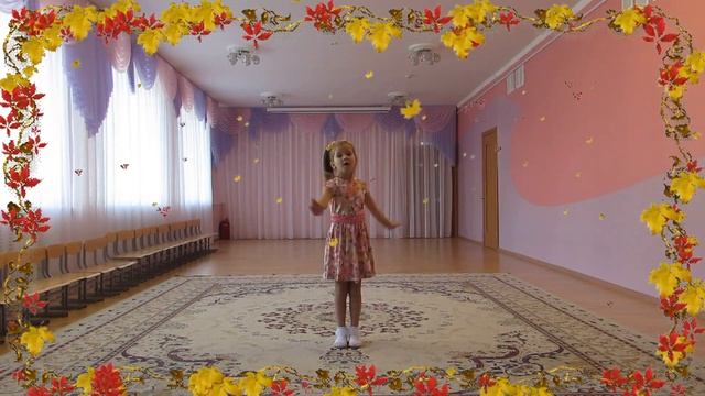 Реутова Вероника, 6 лет, "Разноцветная песенка" М. Мишаковой