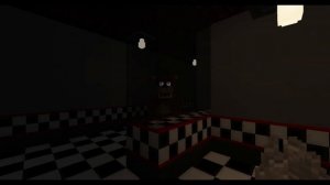 Freddy's power out jumpscare in Minecraft! [on going progress of my new FNaF 1 map]