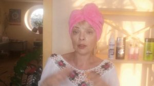 Тюрбан для сушки волос.