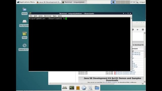 How to install java 8 in Linux Debian/Ubuntu смотреть онлайн