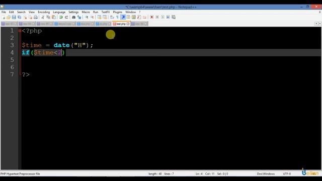 How to use IF ELSE statement in PHP
