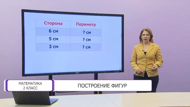 Математика. 2 класс. Построение фигур /04.05.2021/ смотреть онлайн