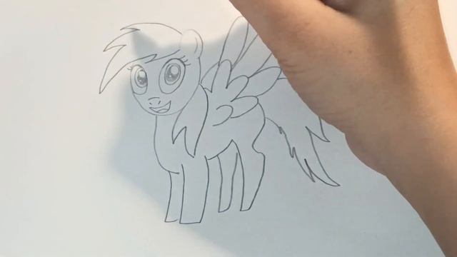 My Little Pony: Дружба это чудо? Как нарисовать Радугу Дэш? Rainbow Dash. #урокрисования