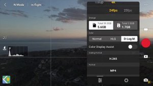 DJI Mini 4 Pro Color Profiles for Video - D Log M vs HLG vs Normal