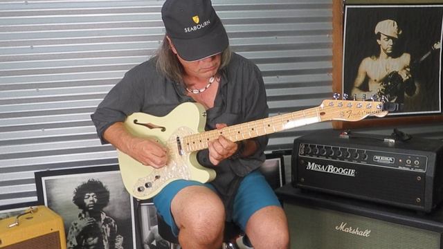 2005 NAMM Exclusive Fender Custom Shop '69 Telecaster Thinline Olympic White смотреть онлайн