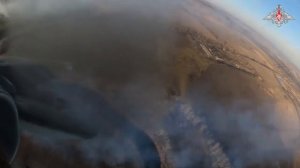 Совместная боевая работа пар экипажей Су-25 в зоне СВО