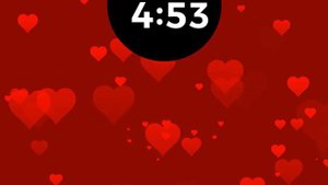 10 MINUTE VALENTINE'S DAY TIMER 💗 - CLASSROOM timer for ten minutes with HEARTS and ROMATIC MUSIC