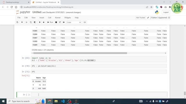how to handle missing value in dataframe Hindi / Urdu | how to handle missing values in dataset
