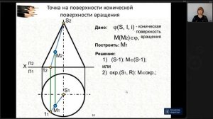 10. Начертательная геометрия. Поверхности вращения