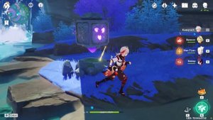 Головоломка с кубами Центр остров Ватацуми Инадзума загадка Genshin Impact Иназума загадки