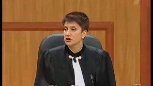 Подсудимый набросился на адвоката (фрагмент передачи "Федеральный судья")
