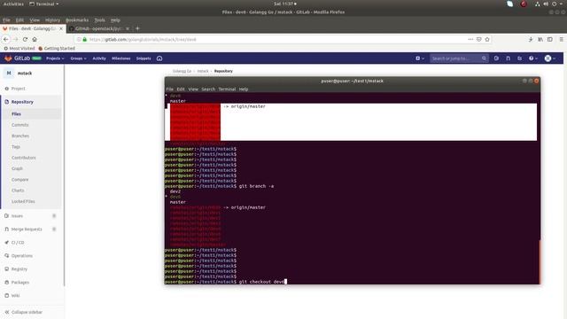 How to download a branch with Git смотреть онлайн