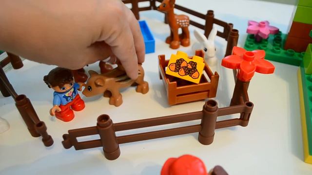 Lego Duplo. Forest Farm. Лего Дупло. Лесная ферма.