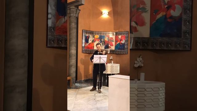 Tigran Maytesian:  J.S. Bach. Partita for Solo Violine Nr. 2 in D minor BWV 1004 - Courante