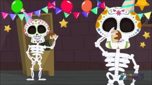 🎃 Las Calaveras Salen de su Tumba, Chumbala Cachumbala - Canción de Halloween - Día de los Muertos