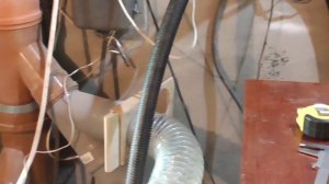 Вытяжка в столярной мастерской Ч 10. Подключение к станкам.  Connecting the hood to machine tools