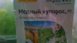 Медный купорос.
