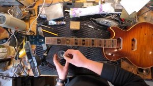 КАК состарить НАКЛАДКУ грифа. Стефани Бурст. Часть 3