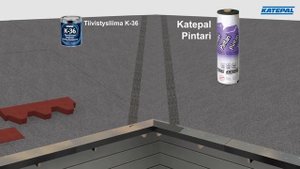 Технология укладки битумной черепицы Katepal