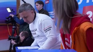 Только за действующего президента России Владимира Путина!???