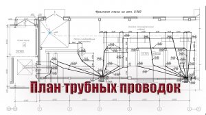 План трубных проводок