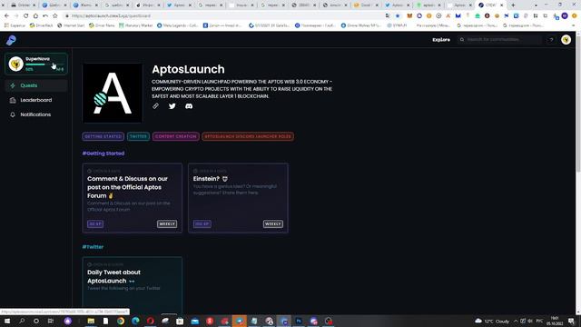 AptosLaunch - основа экономики Aptos Web 3. 0бзор проекта смотреть онлайн