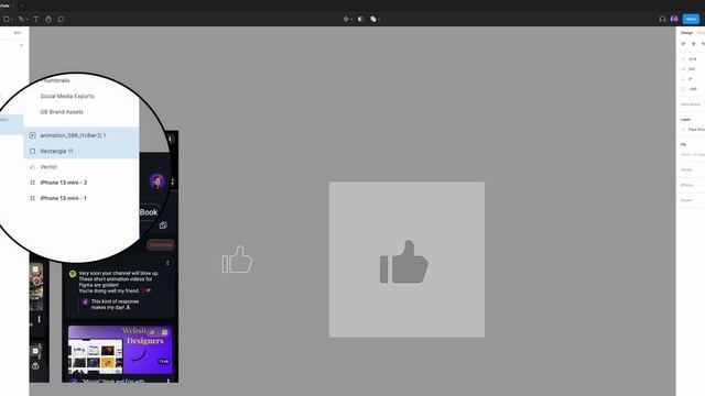 Interactive button animation hack in Figma using Lottie Files Plug-in смотреть онлайн