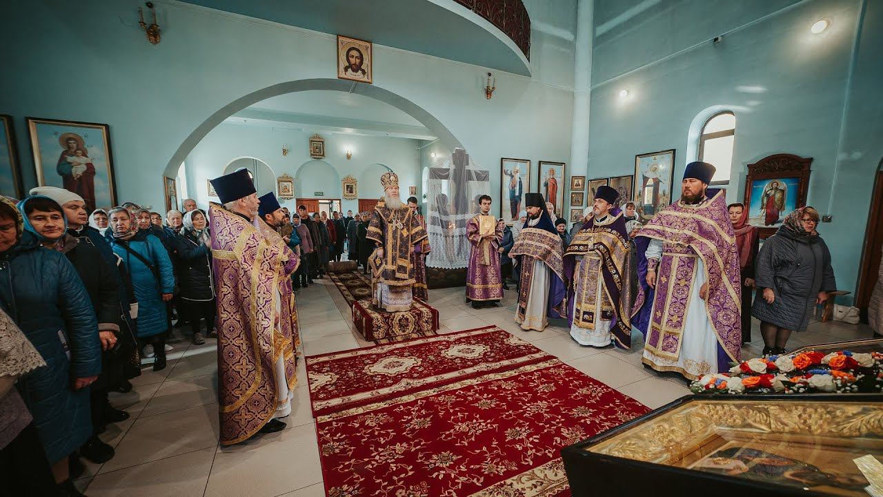Визит архипастыря в храм Андрея Первозванного Симбирская митрополия
