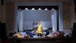Танец в постановке «Мертвые души» от театра «Юный актер» ДОШ №124