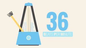 36 BPM Metronome | The BLuetiFuLL MeTRoNoME
