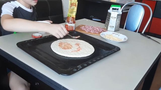 Рецепт ПИЦЦЫ для детей, очень вкусно и просто!!!!!!!