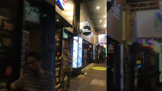 Wanchai Hk night life observation