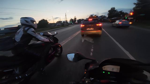 Вечерние мотопокатушки #1