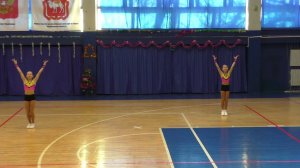 Борисова Анастасия, Саблина Кристина. FISAF. Дуэт 11-12 лет. 25.12.21