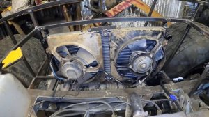 Самодельный вездеход болотоход ТУРИСТ4Х4.  Продолжение постройки