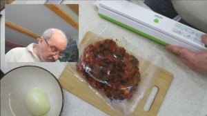 Две говядины сувид.С черносливом (асикфлейш) и с китайским акцентом.