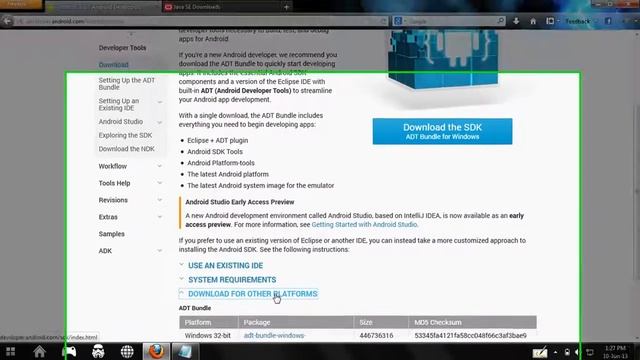 Android 4.2 tutorial - 1.Getting Started with Android Development смотреть онлайн