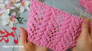Ажурные дорожки спицами 208 Вязание Узоры спицами Knitting patterns