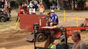 Gibson model A pulling at the Great Oregon Steam up in Brooks