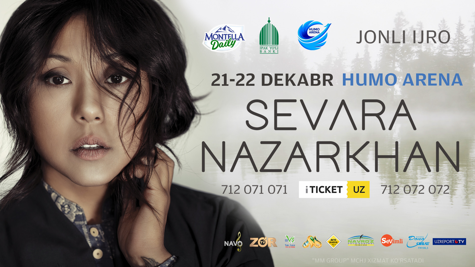 Sevara Nazarkhan Live at Humo Arena konsert dasturi | Севара Назархан