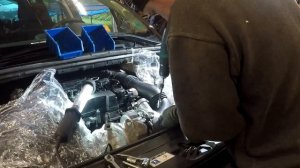 Замена турбины Пежо Peugeot 307 1.6 hdi Replacing a Turbo on a PSA 1.6 Hdi Engine