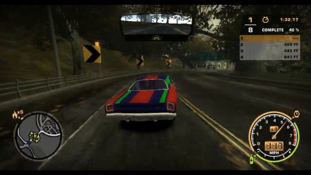 NFS Most Wanted 2005 - Plymouth Roadrunner Muscle Car + With Random RS Wrap Style смотреть онлайн