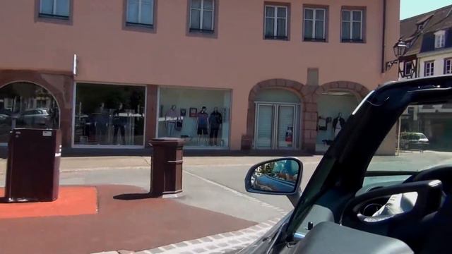 Страсбург на машине без крыши