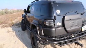 Хард-рейд, джипфест Затока, "Не газуй 2018" Toyota FJ Cruiser, бездорожье, Off Road, 4х4,