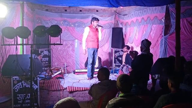 Singer Rajesh Jha maithil Devi git live program смотреть онлайн